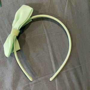 Mint Blue Bow Headband